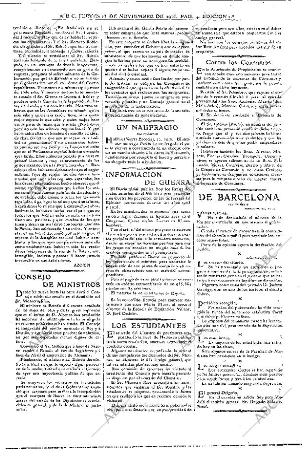 ABC MADRID 23-11-1905 página 4