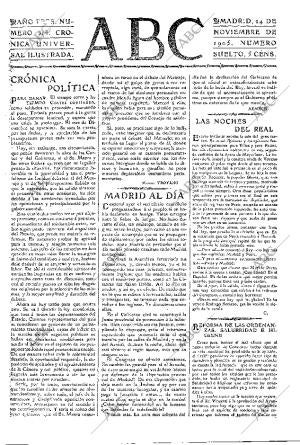 ABC MADRID 24-11-1905 página 3