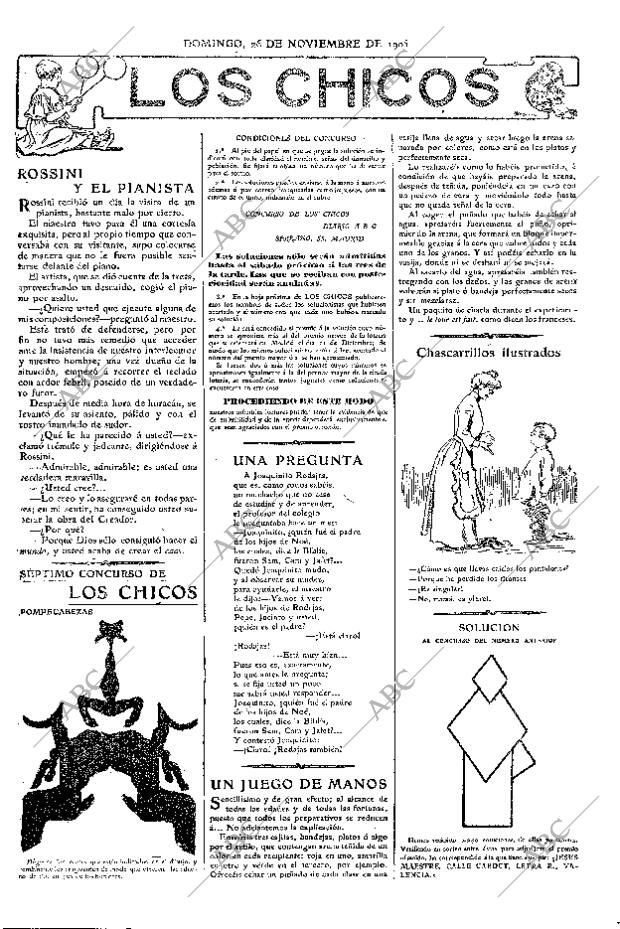 ABC MADRID 26-11-1905 página 11