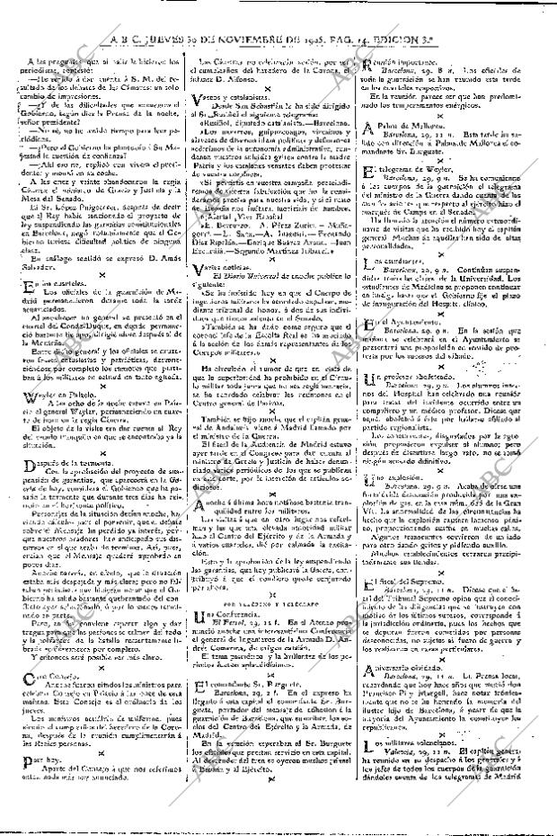 ABC MADRID 30-11-1905 página 14