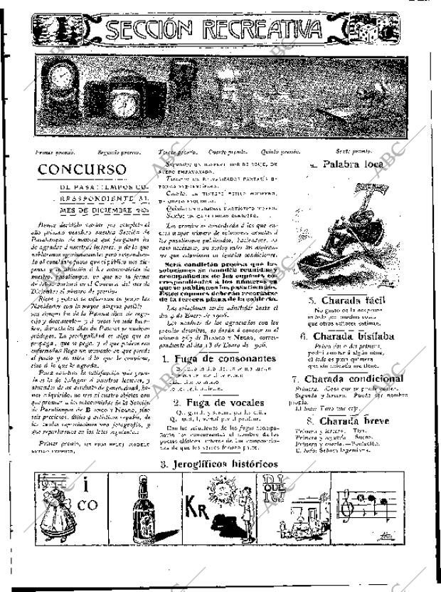 BLANCO Y NEGRO MADRID 02-12-1905 página 17