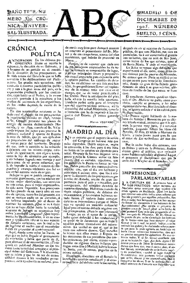 ABC MADRID 06-12-1905 página 3