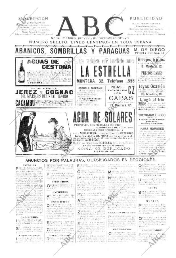 ABC MADRID 07-12-1905 página 1