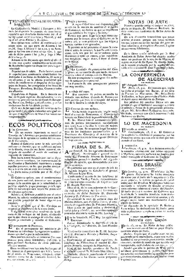 ABC MADRID 14-12-1905 página 11