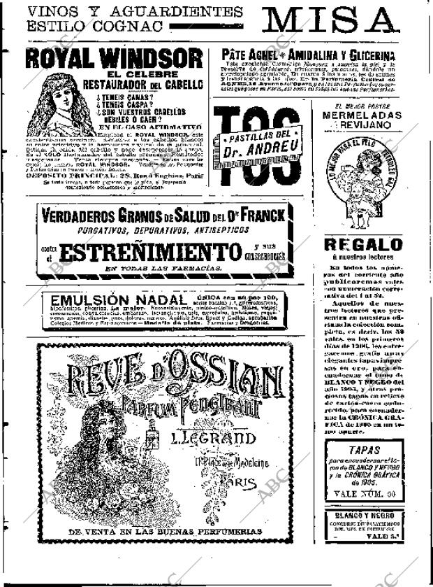 BLANCO Y NEGRO MADRID 16-12-1905 página 19