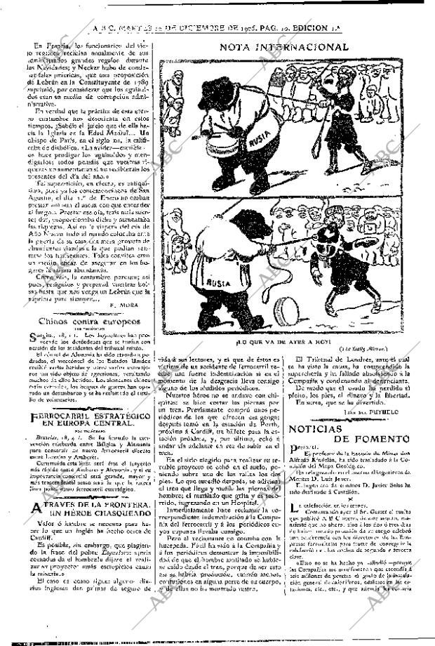 ABC MADRID 19-12-1905 página 10
