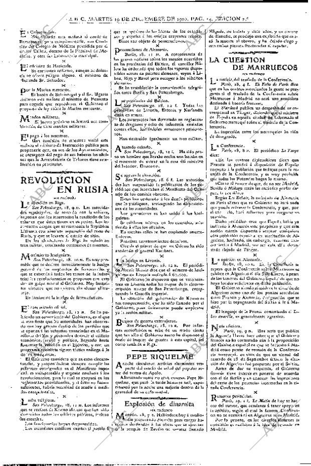 ABC MADRID 19-12-1905 página 14