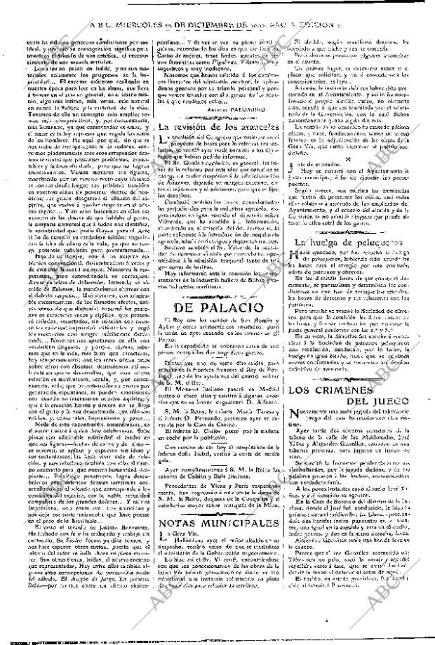 ABC MADRID 20-12-1905 página 6
