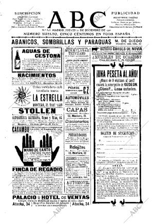 ABC MADRID 21-12-1905