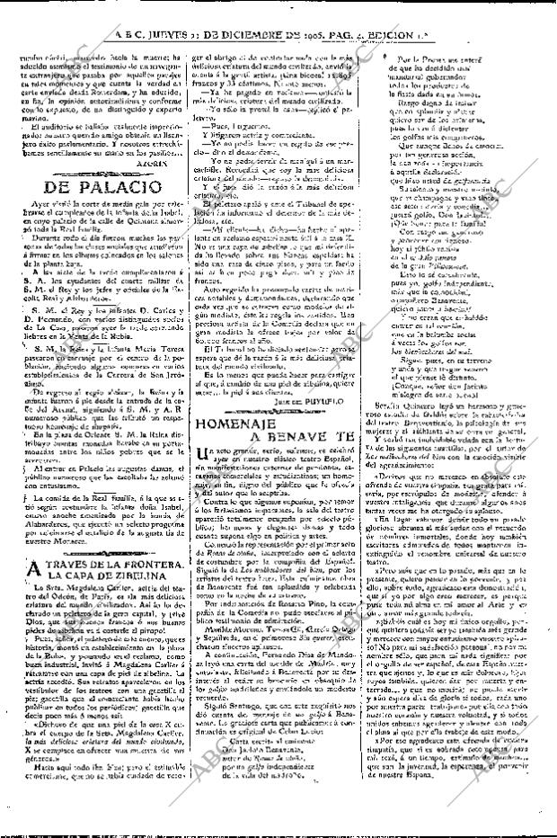 ABC MADRID 21-12-1905 página 4