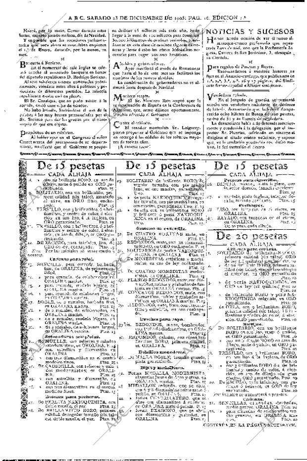 ABC MADRID 23-12-1905 página 16