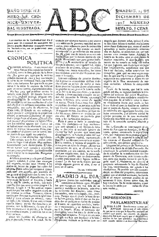 ABC MADRID 24-12-1905 página 3