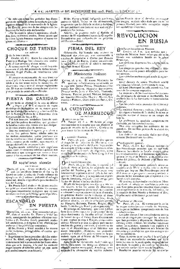 ABC MADRID 26-12-1905 página 11