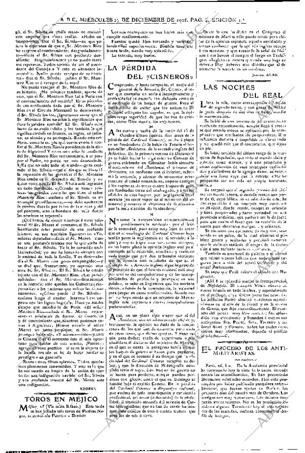 ABC MADRID 27-12-1905 página 4