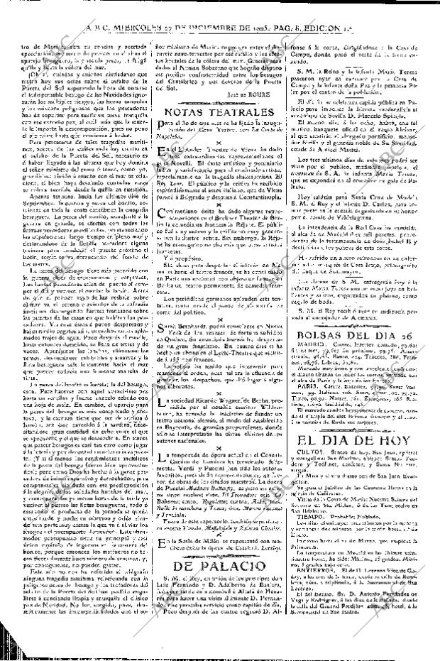 ABC MADRID 27-12-1905 página 8
