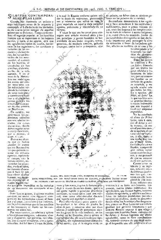 ABC MADRID 28-12-1905 página 5