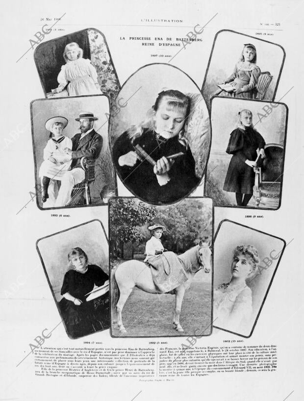 La Princesa victoria Eugenia de Battenberg