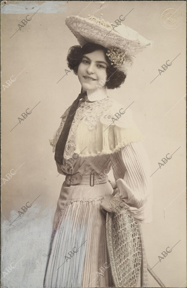 La joven Teresa Conesa, Muerta A Puñaladas el 27 de febrero de 1906 en el...