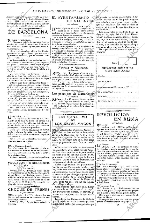 ABC MADRID 02-01-1906 página 14