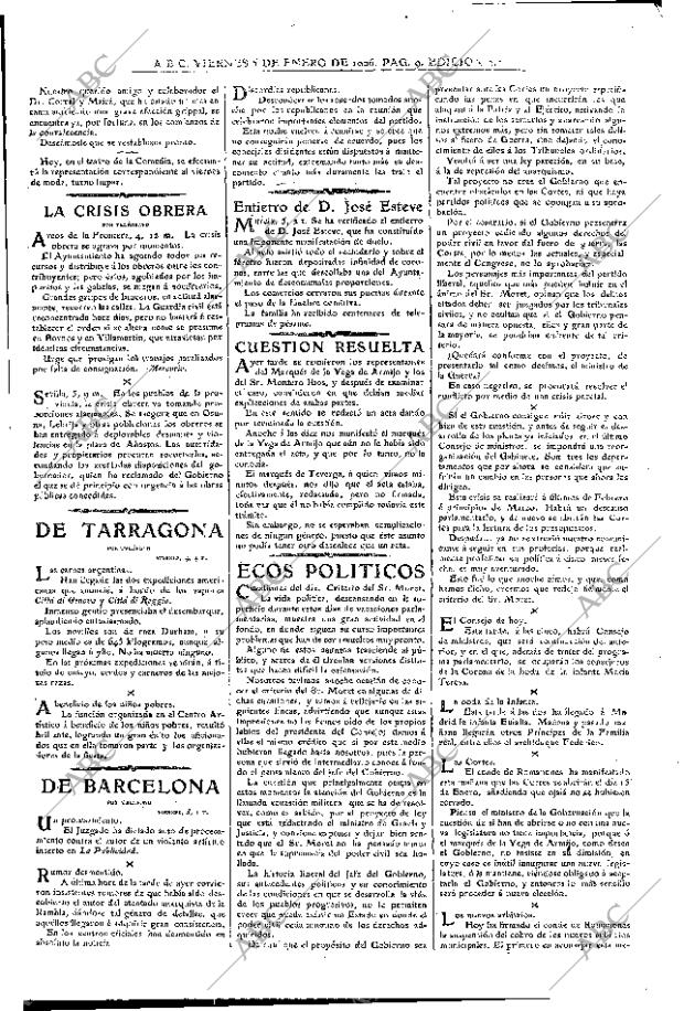 ABC MADRID 05-01-1906 página 9