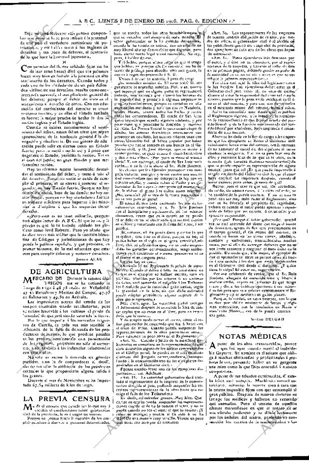 ABC MADRID 08-01-1906 página 6