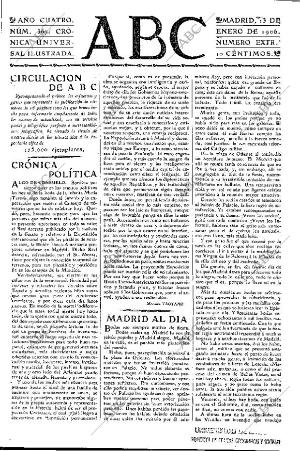 ABC MADRID 13-01-1906 página 3