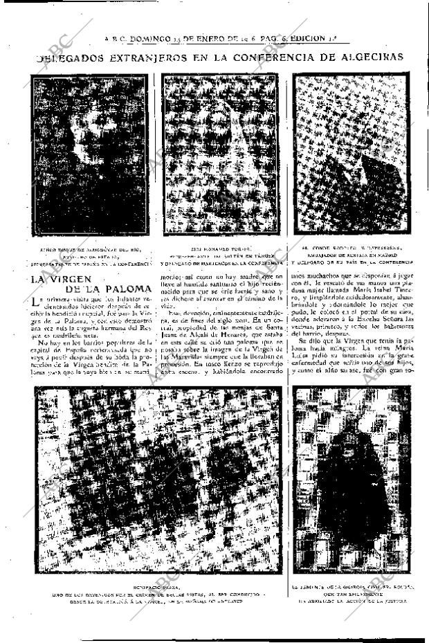 ABC MADRID 14-01-1906 página 6