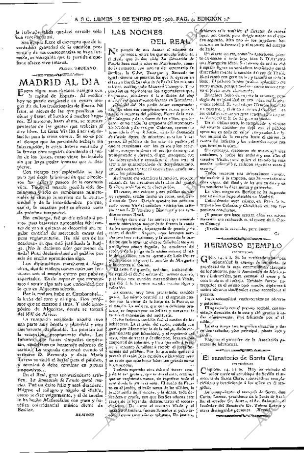 ABC MADRID 15-01-1906 página 4