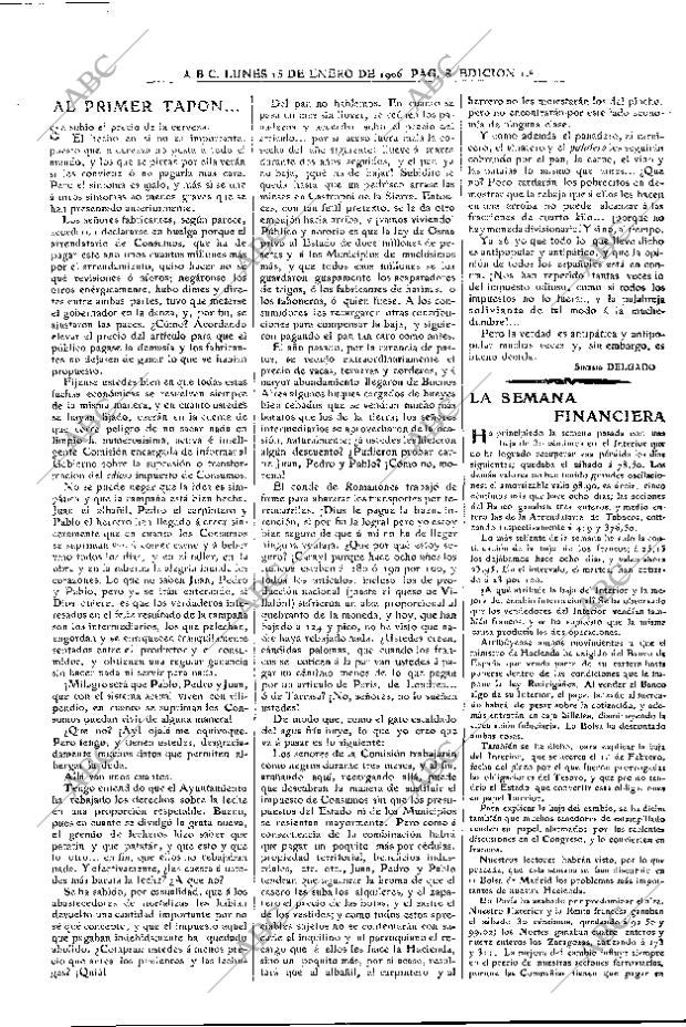 ABC MADRID 15-01-1906 página 8
