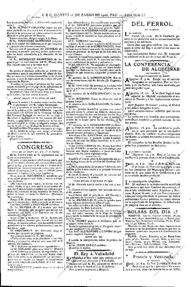 ABC MADRID 16-01-1906 página 11