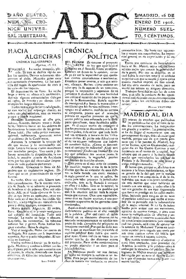 ABC MADRID 16-01-1906 página 3