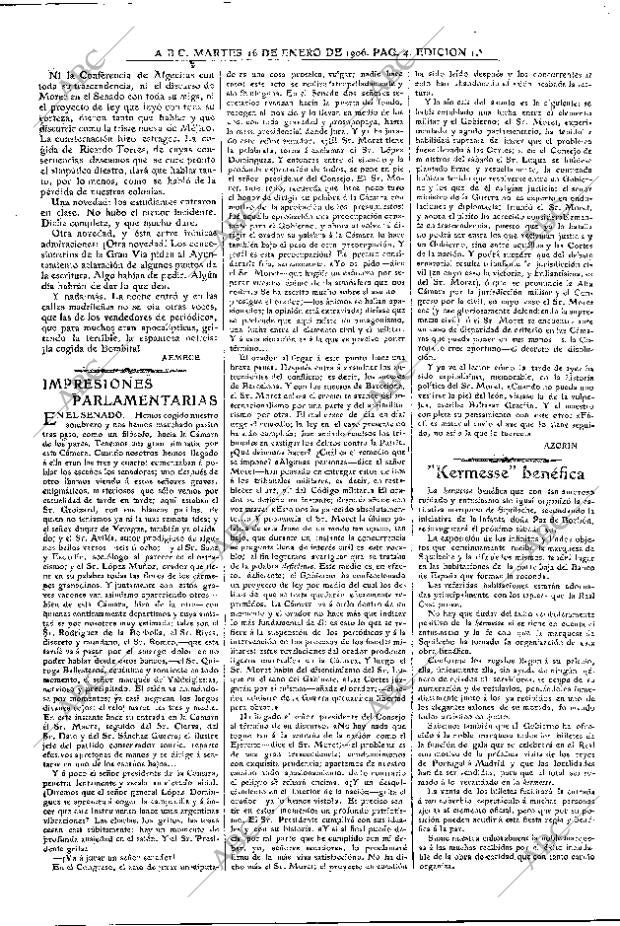 ABC MADRID 16-01-1906 página 4