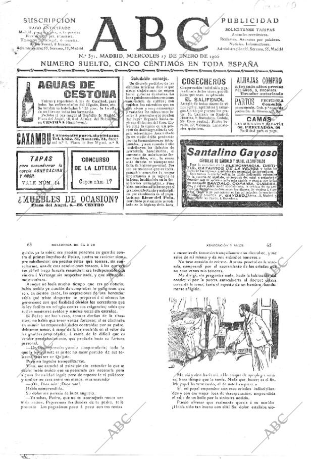 ABC MADRID 17-01-1906 página 1