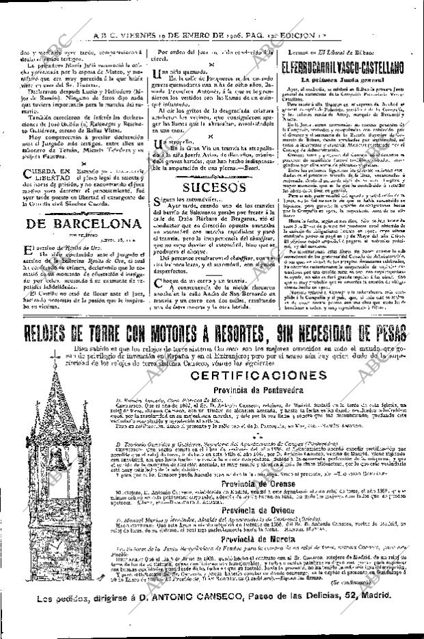 ABC MADRID 19-01-1906 página 12