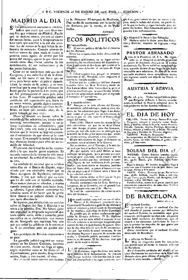 ABC MADRID 26-01-1906 página 11