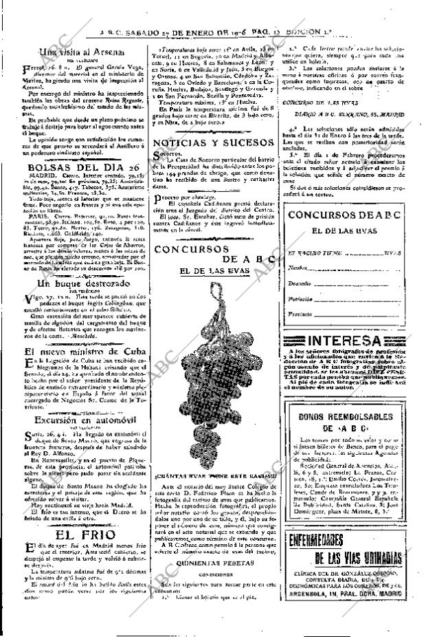 ABC MADRID 27-01-1906 página 15