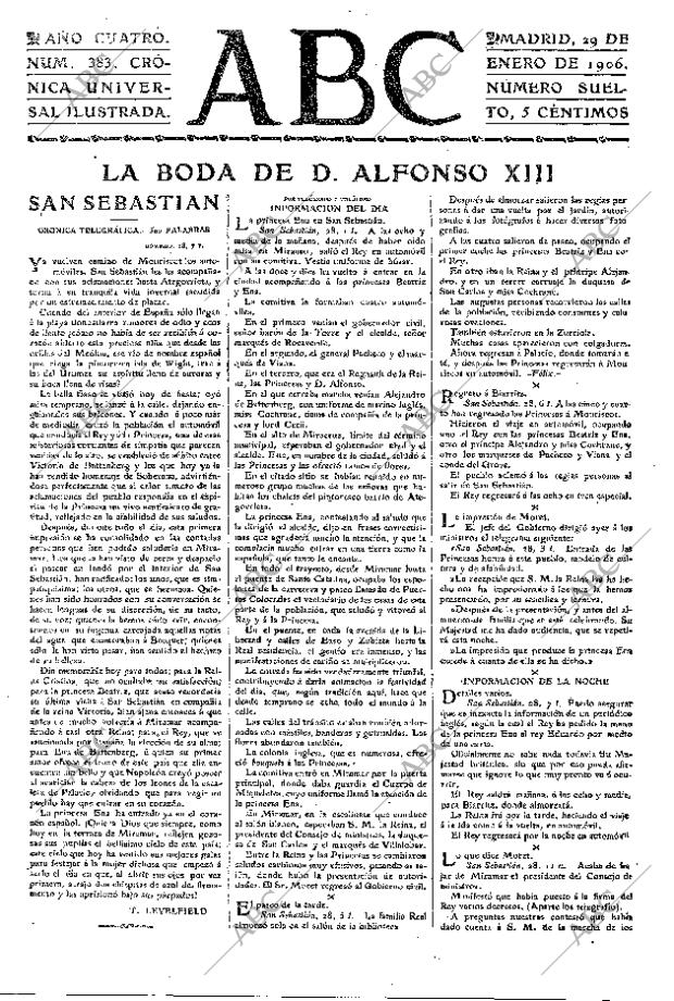 ABC MADRID 29-01-1906 página 3
