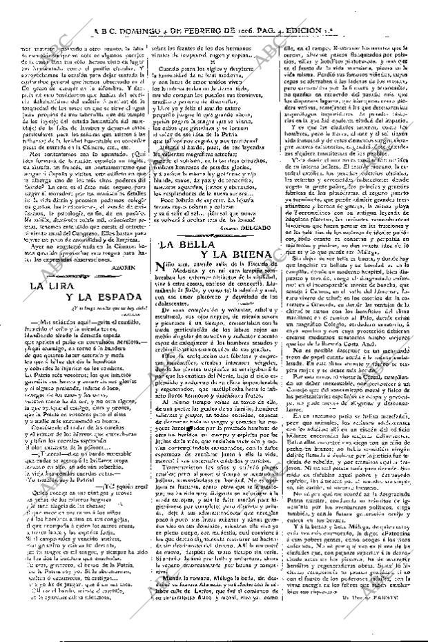 ABC MADRID 04-02-1906 página 4