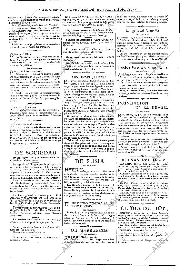 ABC MADRID 09-02-1906 página 10
