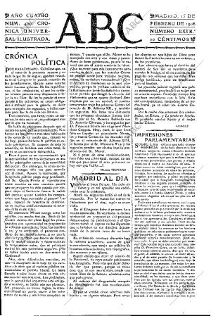 ABC MADRID 15-02-1906 página 3