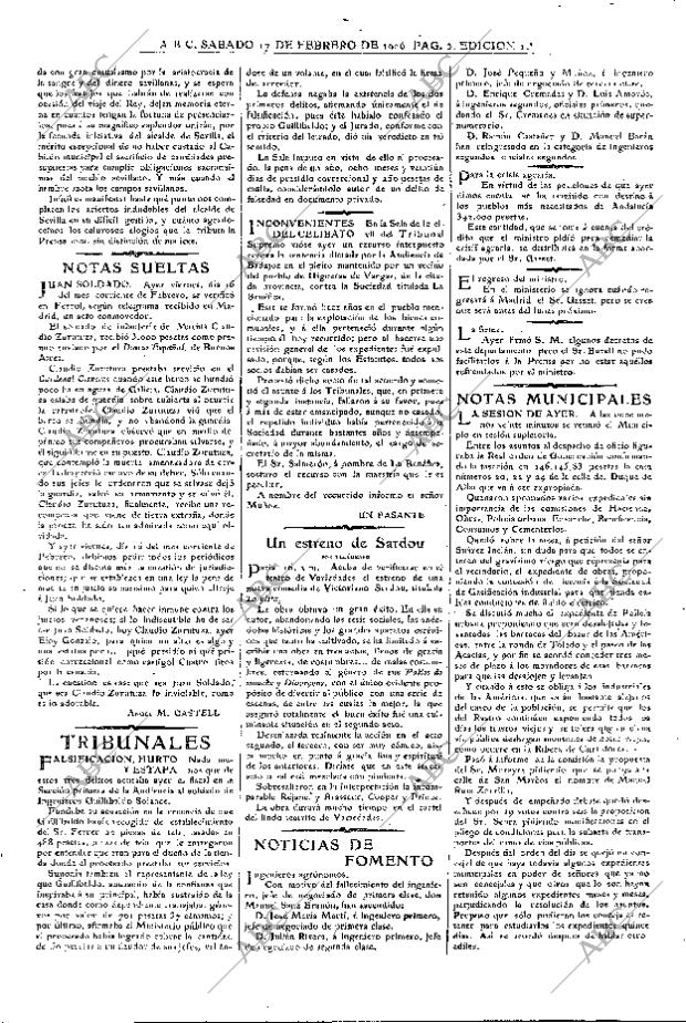 ABC MADRID 17-02-1906 página 5