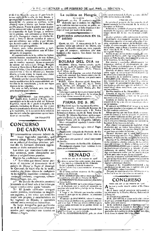 ABC MADRID 21-02-1906 página 11