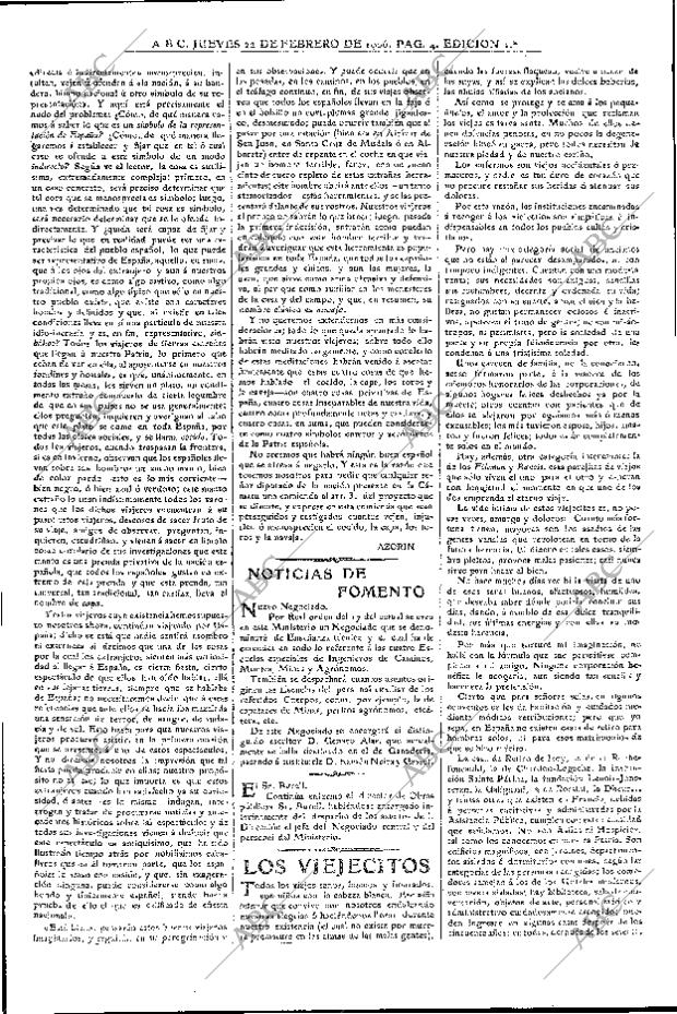 ABC MADRID 22-02-1906 página 4