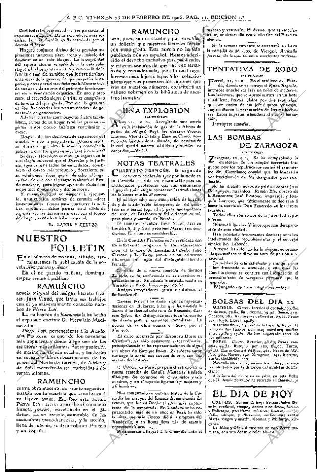 ABC MADRID 23-02-1906 página 11