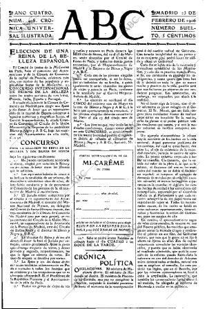 ABC MADRID 23-02-1906 página 3