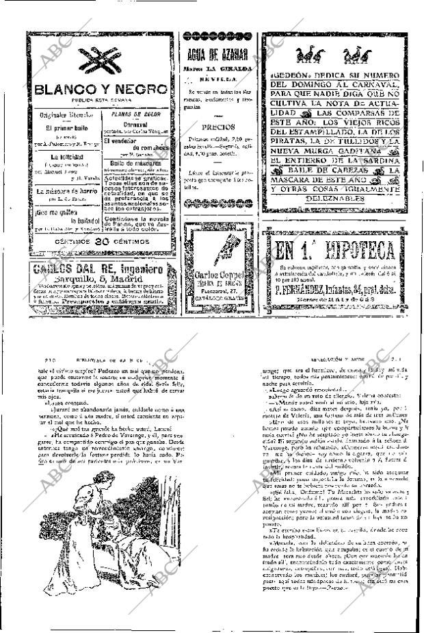 ABC MADRID 24-02-1906 página 2