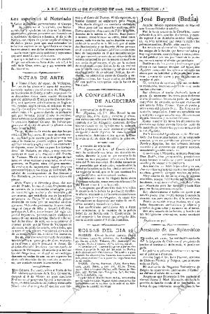 ABC MADRID 27-02-1906 página 10