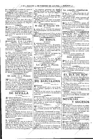 ABC MADRID 27-02-1906 página 11