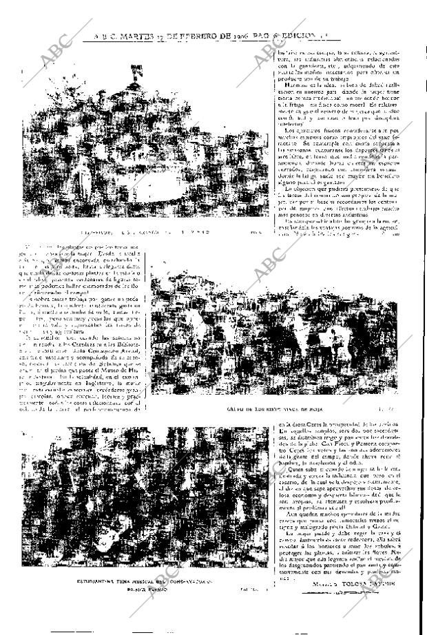 ABC MADRID 27-02-1906 página 6