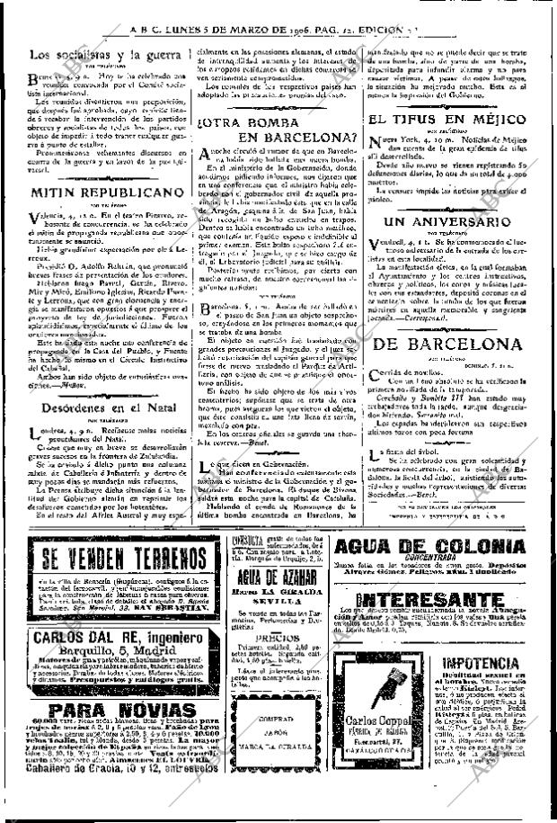 ABC MADRID 05-03-1906 página 12